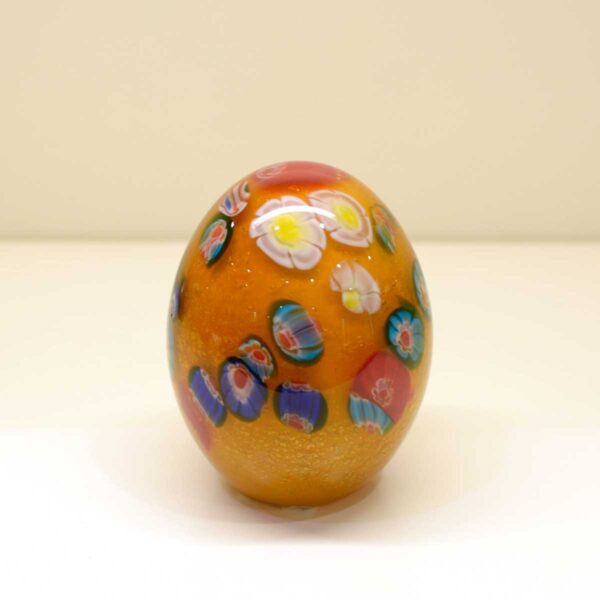 Uovo in murrine multicolor