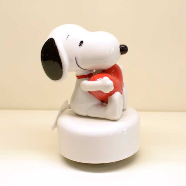 Snoopy con cuore su carillion