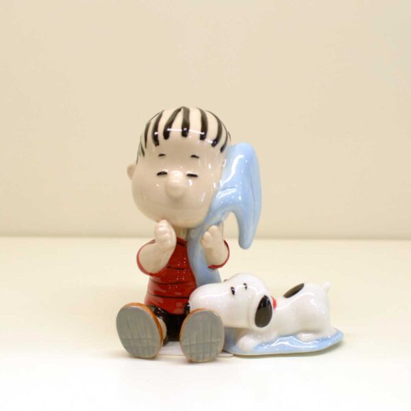 Linus e Snoopy con coperta
