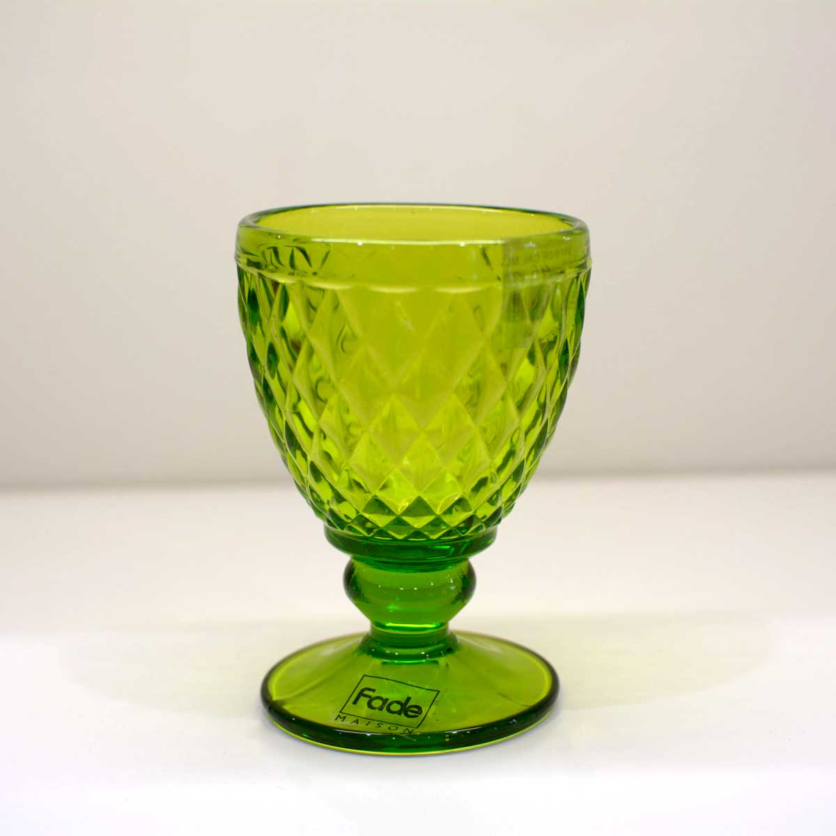 Confezione 6 Bicchieri Verdi Tuscany con piede - Classic Gallery