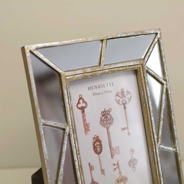 Cornice portafoto rettangolare specchio Festum