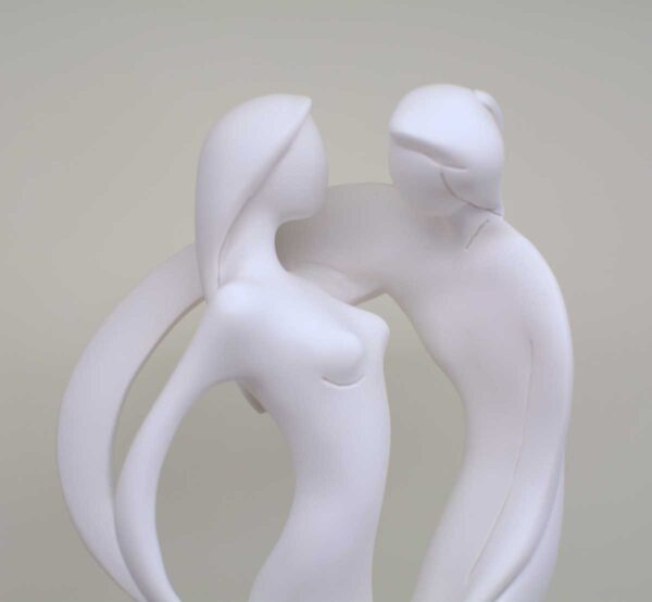 Figura Innamorati ME601 stilizzata bianco matt