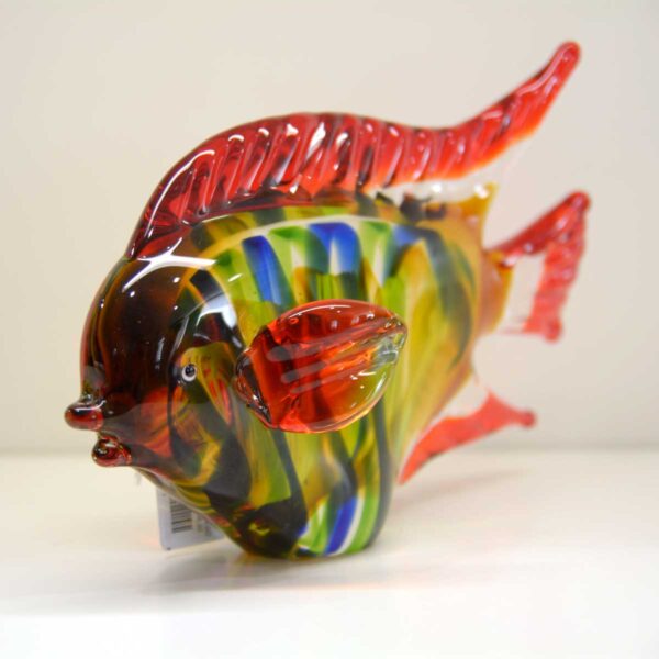 Pesce multicolor in vetro di Murano GA13671