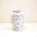 Testa di moro bifaccia in ceramica