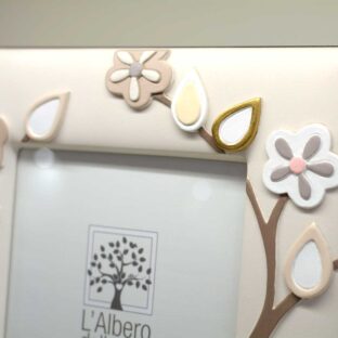 Cornice portafoto rettangolare albero della vita oro