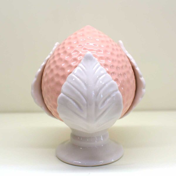 Bomboniera Pumo Martellato Rosa in porcellana