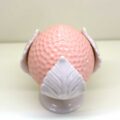 Bomboniera Pumo Martellato Rosa in porcellana