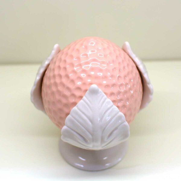 Bomboniera Pumo Martellato Rosa in porcellana