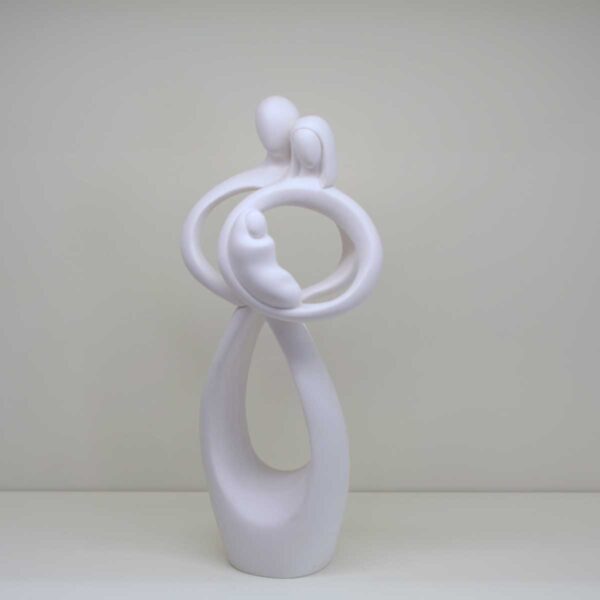 Figura Family ME599 stilizzata bianco matt