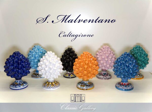 Pigna in ceramica di Caltagirone PGN15
