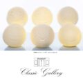 Smile con luce led in porcellana satinata