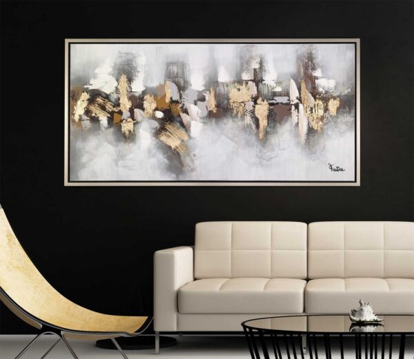 Quadro con cornice decoro astratto Quadro con cornice decoro astratto