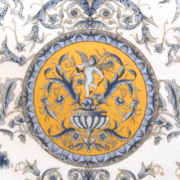 Vassoio rettangolare decoro Blue Versailles Vassoio rettangolare decoro Blue Versailles