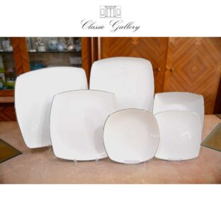 Servizio Di Piatti 39 pezzi Filo Platino