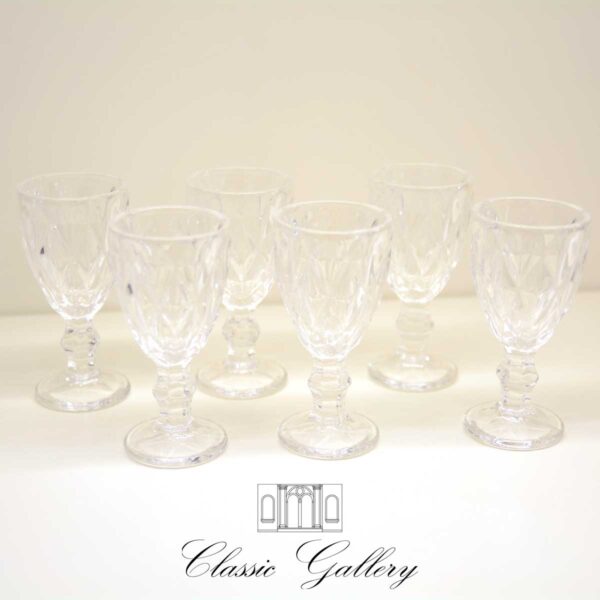 Set 6 Calici Liquore Prisma Set 6 Calici Liquore Prisma