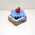 Scatola Quadrata decoro cuore