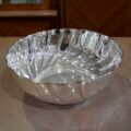 Centrotavola Rotondo Torchon "Moderna" Silver Plated