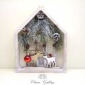 Decorazione Casetta Con Luce Christmas Red Vibes