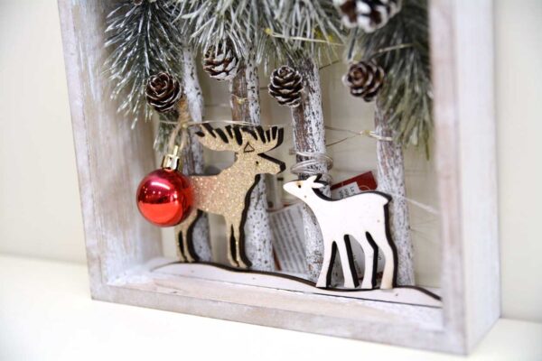 Decorazione Casetta Con Luce Christmas Red Vibes