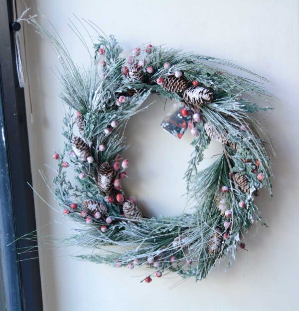 Ghirlanda Con Spighe E Bacche Christmas Berry Ghirlanda Con Spighe E Bacche Christmas Berry