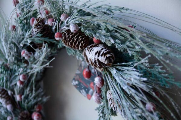 Ghirlanda Con Spighe E Bacche Christmas Berry Ghirlanda Con Spighe E Bacche Christmas Berry