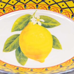 Risottiera Ovale decoro Amalfi