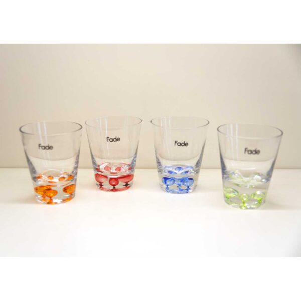 Confezione 6 Bicchieri “Brio” Base Colorata