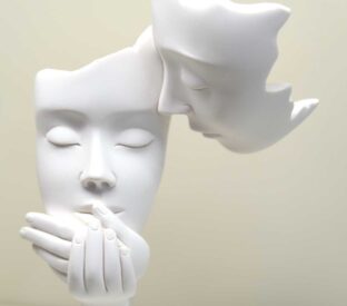 Scultura Face Coppia