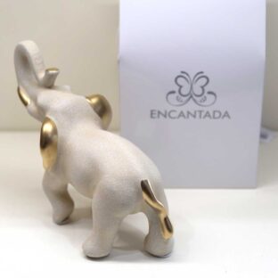 Elefante Color Avorio e Oro