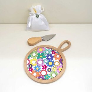 Tagliere Con Coltello “Collezione Fiorello”