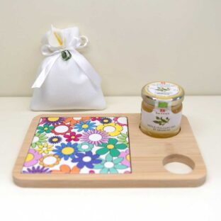 Tagliere Con Miele “Collezione Fiorello”