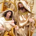 Natività in Tessuto con Angelo