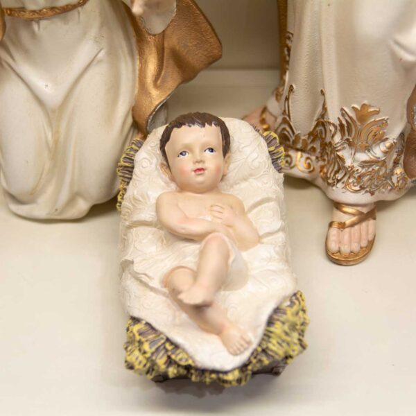 Sacra Famiglia 3 pezzi Oro Sacra Famiglia 3 pezzi Oro