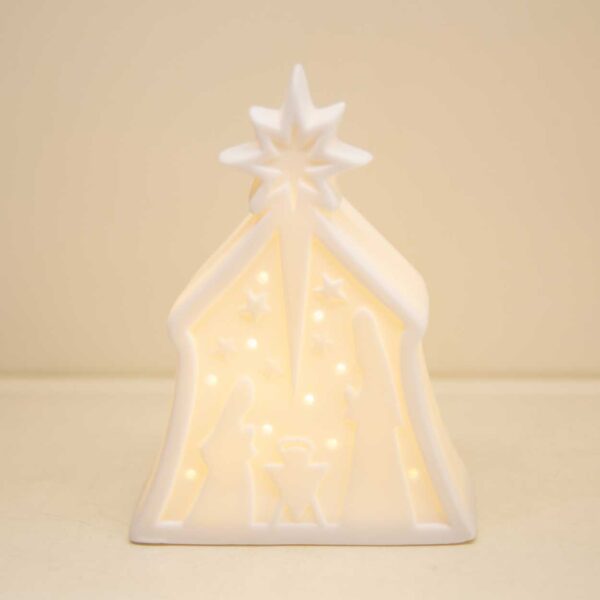 Presepe Con Luci al Led