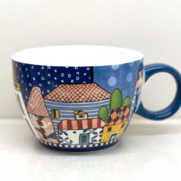 Tazza Colazione Paese Mio Blu