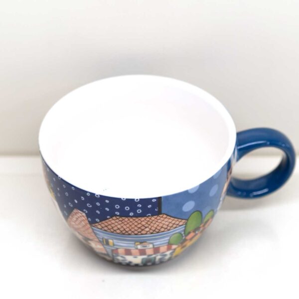 Tazza Colazione Paese Mio Blu