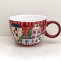 Tazza Colazione Paese Mio Rosso