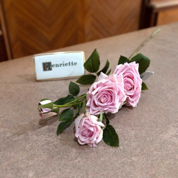 Ramo Fiore Artificiale "Rose Rosa"