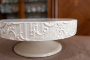 Alzata Bianca Dolce-Salato "Dentelle"