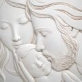 Capezzale Fasce Rovere "Sacra Famiglia"
