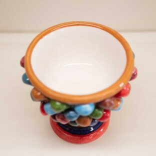 Coppetta - Mezza Pigna Ceramica Siciliana