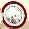 Posto Tavola 3 Pezzi "Le Casette - Rosso"