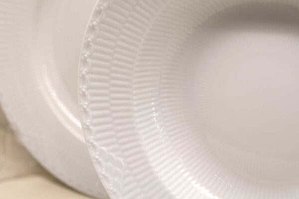 Servizio Piatti 53 pezzi "White Half Lace" Royal Copenhagen