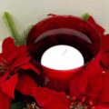 Centrotavola Natalizio "Stella di Natale Rossa"