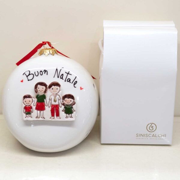 Sfera da Appoggio "Famiglia" con Luci Led