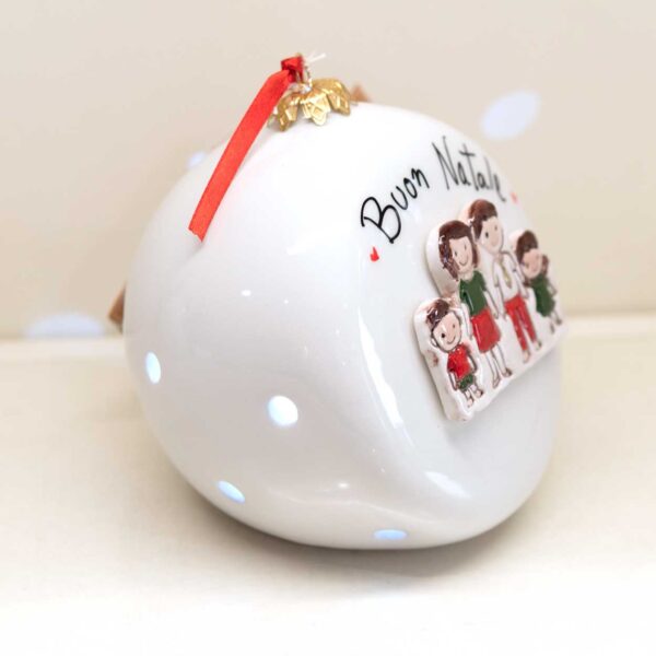 Sfera da Appoggio "Famiglia" con Luci Led