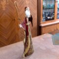 Babbo Natale in Metallo Decorato