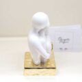 Statuina Coppia "Abbraccio" base Oro