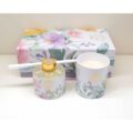 Set Candela e Diffusore “Fiori Aquarel”