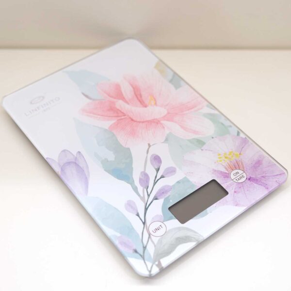 Bilancia Elettronica "Fiori Aquarel"